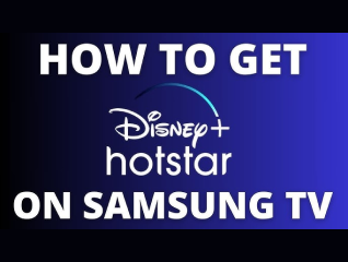 Watch hotstar on samsung smart tv sale